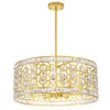 Cwi Lighting Belinda 6 Light Chandelier With Champagne Finish