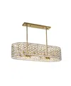 Cwi Lighting Belinda 8 Light Chandelier In Champagne