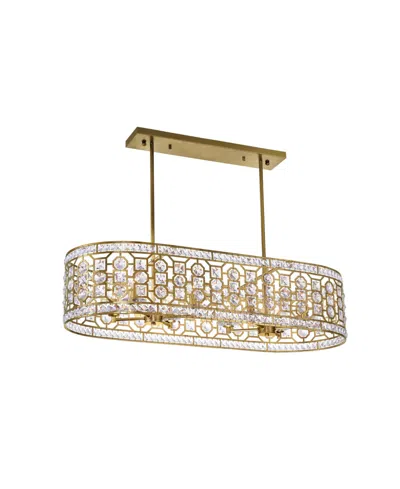 Cwi Lighting Belinda 8 Light Chandelier In Gold