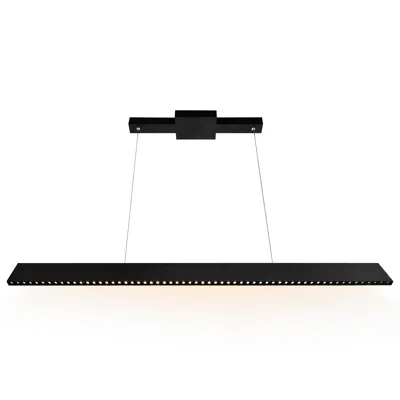 Cwi Lighting Bellagio 45 In Led Integrated Black Chandelier