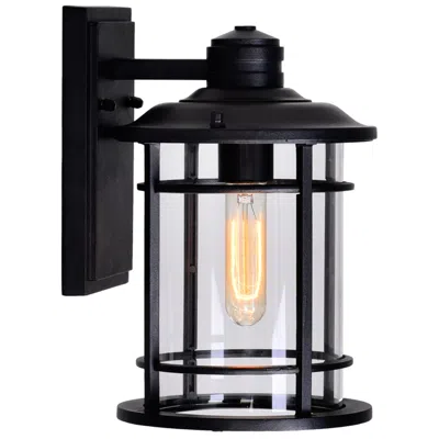 Cwi Lighting Belmont 1 Light Black Outdoor Wall Lantern