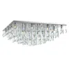 Cwi Lighting Bianca 20 Light Flush Mount With Chrome Finish