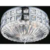 Cwi Lighting Bloome 4 Light Bowl Flush Mount With Chrome Finish