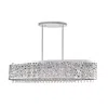 Cwi Lighting Bubbles 16 Light Drum Shade Chandelier With Chrome Finish