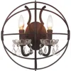 Cwi Lighting Campechia 2 Light Wall Sconce With Brown Finish