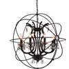 Cwi Lighting Campechia 8 Light Up Chandelier With Brown Finish