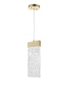 Cwi Lighting Carolina Led Pendant In Gold