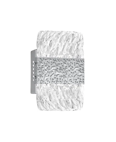 Cwi Lighting Carolina Led Wall Sconce In Pewter