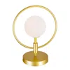 Cwi Lighting Celeste 1 Light Lamp With Medallion Gold Finish