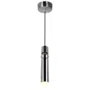 Cwi Lighting Chime Led Mini Pendant With Polished Nickel Finish