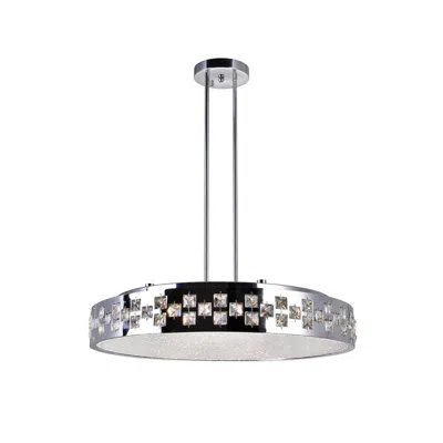 Cwi Lighting Cinderella 10 Light Down Chandelier With Chrome Finish