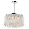 Cwi Lighting Claire 14 Light Drum Shade Chandelier With Chrome Finish