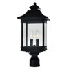 Cwi Lighting Cleveland 2 Light Black Outdoor Lantern Head