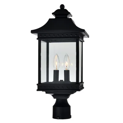 Cwi Lighting Cleveland 2 Light Black Outdoor Lantern Head