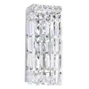 Cwi Lighting Colosseum 2 Light Bathroom Sconce With Chrome Finish