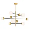 Cwi Lighting Compass 10 Light Chandelier With Medallion Gold Finish