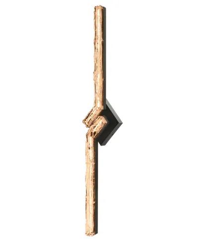 Cwi Lighting Contour 33" Metal Outdoor Sconce In Nude