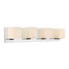 Cwi Lighting Cristini 4 Light Bathroom Sconce With Satin Nickel Finish