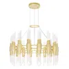 Cwi Lighting Croissant 32 Light Chandelier With Satin Gold Finish