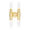 Cwi Lighting Croissant 4 Light Wall Sconce With Satin Gold Finish