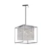 Cwi Lighting Cube 5 Light Chandelier With Chrome Finish