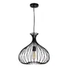 Cwi Lighting Darleen 1 Light Down Pendant With Black Finish