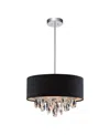 Cwi Lighting Dash 3 Light Mini Pendant In Chrome