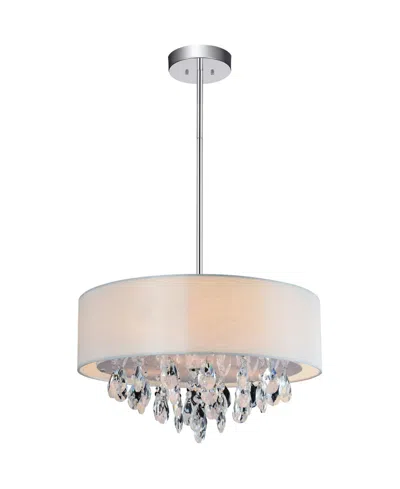 Cwi Lighting Dash 4 Light Chandelier In White