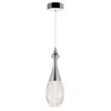 Cwi Lighting Dior Led Down Mini Pendant With Chrome Finish
