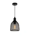Cwi Lighting Drea 1 Light Mini Pendant In Black