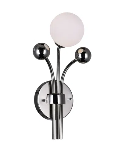 Cwi Lighting Element 1 Light Wall Light In Chrome