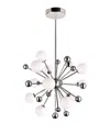 Cwi Lighting Element 11 Light Chandelier In Chrome