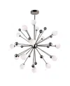 Cwi Lighting Element 17 Light Chandelier In Chrome