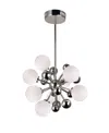 Cwi Lighting Element 8 Light Chandelier In Chrome