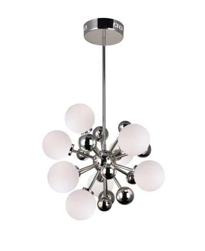 Cwi Lighting Element 8 Light Chandelier In Chrome