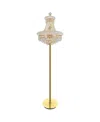 Cwi Lighting Empire 8 Light Floor Lamp In Gold