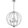 Cwi Lighting Esia 4 Light Chandelier With Chrome Finish