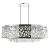 Cwi Lighting Eternity 8 Light Drum Shade Chandelier With Chrome Finish