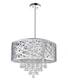 Cwi Lighting Eternity 9 Light Chandelier In Chrome