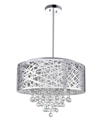 Cwi Lighting Eternity 9 Light Chandelier In Silver
