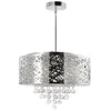 Cwi Lighting Eternity 9 Light Drum Shade Chandelier With Chrome Finish