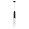 Cwi Lighting Extended 1 Light Down Mini Pendant With Chrome Finish