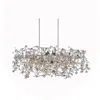 Cwi Lighting Flurry 7 Light Down Chandelier With Chrome Finish