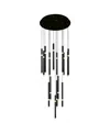 Cwi Lighting Flute 16 Light Led Chandelier In Black