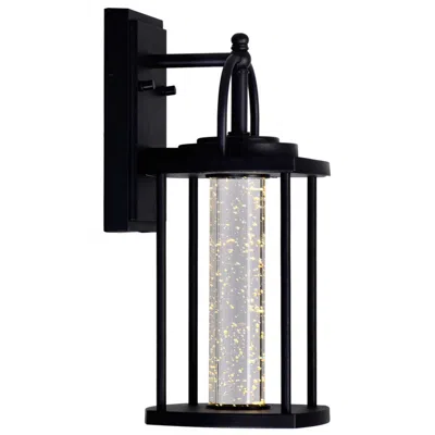 Cwi Lighting Greenwood Led Black Outdoor Wall Lantern