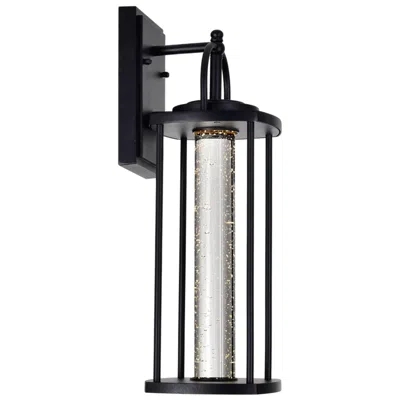 Cwi Lighting Greenwood Led Black Outdoor Wall Lantern