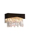 Cwi Lighting Havely 2 Light Wall Sconce In Chrome