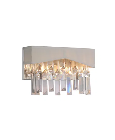 Cwi Lighting Havely 2 Light Wall Sconce In White