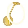 Cwi Lighting Hoops 1 Light Led Wall Sconce With Satin Gold Finish