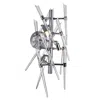 Cwi Lighting Icicle 3 Light Wall Light With Chrome Finish